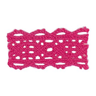 Fabric-Tape Borte, pink, 15mm, 2,5m