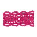 Fabric-Tape Borte, pink, 15mm, 2,5m