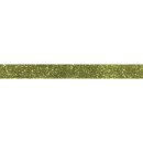Glitter Tape, immergrün, 15mm, Rolle 5m