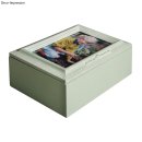 MDF Fotorahmen Box, 20x15,5x8cm, Bildausschnitt: 9,1x14,1cm