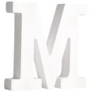 MDF- Buchstabe "M", weiß, 11cm,...