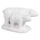 Polyresin-Figur Bären weiß, 4,5x2,5cm, m....