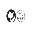 Labelset: "ab ins Nest"+Tulpe, 35x25mm, oval,...