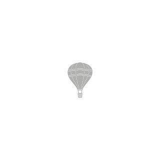 Stanzschablone: Hot Air Balloon, 5,5x7,8cm, Beutel 1Stück