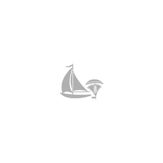 Stanzschablone: Sail Away, 6,8x7,5cm, Beutel 2Stück