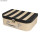 Pappmaché Koffer, FSC Recycled 100%, 24x16x8cm, mit Metall-Griff