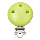 Schnulli-Ketten Clip, 37 x 11,5 mm, lemon, 1 Stück