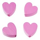 Schnulli-Herz 20 x 20 x 8 mm, Loch 3 mm, cyclam, 4...