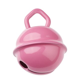 Glöckchen/Schelle für Schnullerkette, 15 mm, cyclam, 2 Stück