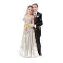 CREApop® Brautpaar elegant, Tortenfigur, ca. 10,5 cm