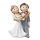 CREApop® Brautpaar, Hochzeitspaar im Ring, ca. 8 cm