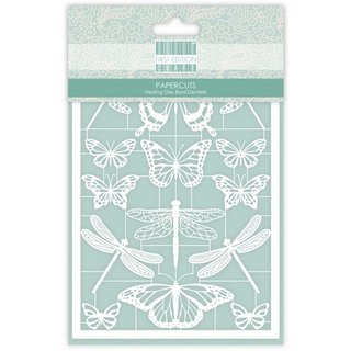 First Edition Paper Cuts- Butterflies, Btl 14 Stück