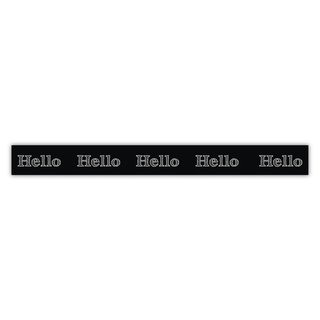 Washi Tape "Hello", 15mm, Rolle 15m