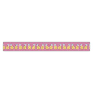 Washi Tape Ananas, 15mm, Rolle 15m