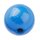 Schnulli-Sicherheits-Perle 12 mm, blau, 10 Stück