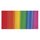 Wachsfolie-Regenbogen, regenbogen, 20x10cm, Querstreifen, SB-Btl 1Stück