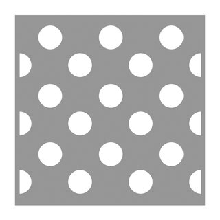 Schablone Polka Dots, 30,5x30,5cm, Beutel 1Stück
