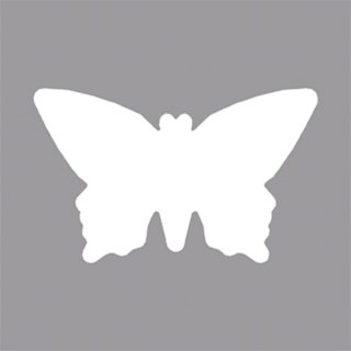 Motivstanzer: Schmetterling, 9mm ø