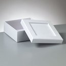 Box Mosaix Quadrat, 15 x 15 x 6 cm, weiß