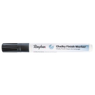 Chalky Finish Marker, anthrazit, Rundspitze 2-4 mm, mit Ventil