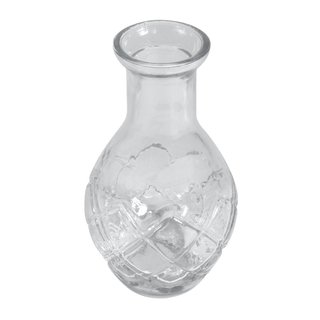 Glas Vase Raute, 6,5x6,5x11,5cm, 130ml