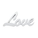 Holzschrift "Love", weiß, 10x4,5x1cm,...