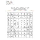 Alphabet Stamp- Script, Beutel
