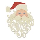 Sizzix Thinlits Set - Santa, 1,90x5,39cm-9,84x10,47cm,...