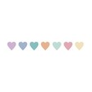 Washi Tape Candy Hearts, 15mm, Rolle 10m