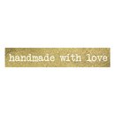 Washi Tape &quot;handmade with love&quot;, 15mm,...