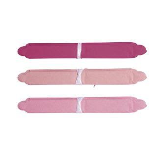 Papier-Pompoms, 35cm ø, rosa-Töne, farblich sortiert, Beutel 3Stück