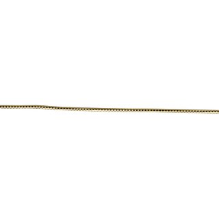 Wachs-Perlstreifen, 20 cm, gold oder silber
