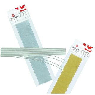 Wachs-Zierstreifen, 20 cm, gewölbt, Beutel