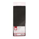 Seidenpapier, lichtecht, schwarz, 50x75cm, 17g/m², farbfest, Beutel 5Bogen
