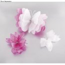 Seidenpapier Glitter, lichtecht, pink, 50x75cm, 17g/m², farbfest, Beutel 3Bogen