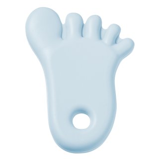 Schnulli-Silikon Fuss 7 cm, hellblau