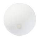 Schnulli-Silikon Perle 15 mm, weiss, Beutel 4 Stück