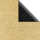 Scrapbooking Papier Metalleffekt gebürstet, schwarz/gold, 30,5x30,5cm