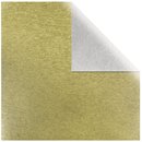 Scrapbooking Papier Metalleffekt gebürstet, silber/gold, 30,5x30,5cm