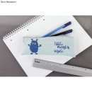Turnbeutel mit Kordelzug + Stiftetasche, hellblau, Set 2 Teile, Sportbeutel