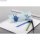 Turnbeutel mit Kordelzug + Stiftetasche, hellblau, Set 2 Teile, Sportbeutel