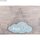 Holz Schild Wolke, natur, 40x20x0,6cm, mit Jutegarn