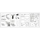 Transferpapier m. Vorlagen "Lifestyle", 5xA4 Transferpapier+Vorlagen