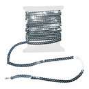 Pailettenband, verschiedene Farben, Karte 3 m