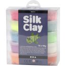 Silk Clay®, Sortiment, sortierte Farben, Basic 2, 10x40g