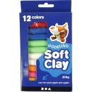 Modelliermasse "Soft Clay" - Sortiment, Sortierte Farben, 200g