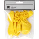 Luftballons, ø 23 cm, rund, 10 Stck. gelb