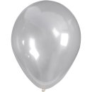Luftballons, ø 23 cm, rund, 10 Stck. transparent