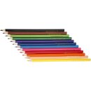 Buntstifte Colortime, Mine: 3 mm, Sortierte Farben, Basic, 12 Stück