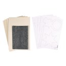 Sperrholzplatten m. Vorlagen- Gartendeko, natur, 300x200x4mm, 4 Platten, Beutel 1Set